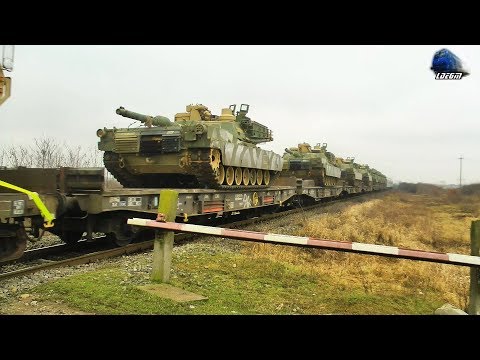 060-DA 60-1705-2 & Tren cu Echipament Militar DB Cargo Military Train in Osorhei  - 15 January 2018