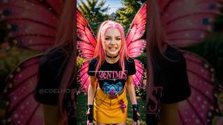 Jinu criou asas de borboleta lindas para Rumi!! #shorts  #rumi #kpopdemonhunters #kpop