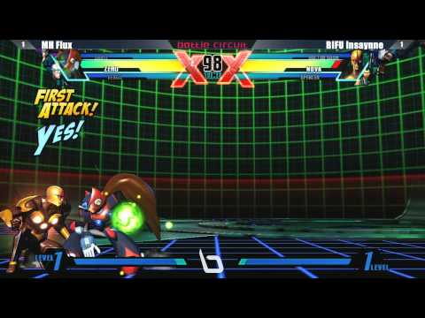 UMvC3 Losers Finals MH Flux vs BIFU Insaynne - Next Level Battle Circuit #7 Tournament