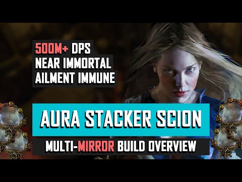 [POE 3.20] Multi-Mirror Scion Aura stacker: Full build overview