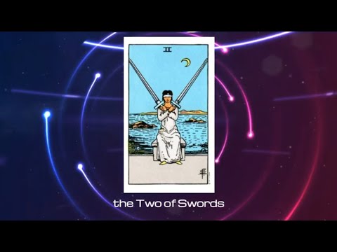 The Two of Swords as your daily tarot card reading by Shaun Dixon!