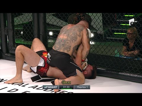 Victorie impresionantă pentru ”Tancul” Chirilă în prima repriză! Doar 4 minute a rezistat adversarul