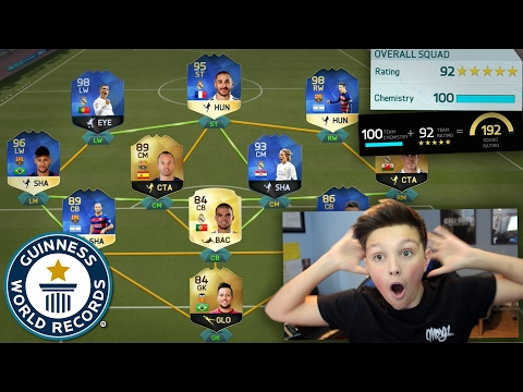 194 RATED DRAFT ATTEMPT! - IMPOSSIBLE WORLD RECORD ATTEMPT - FIFA 16