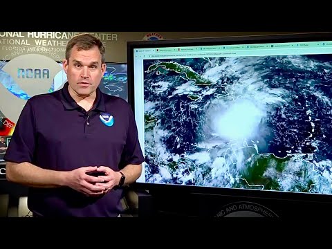 Update on Tropical Storm Melissa from the NHC in Miami, FL (October 22, 2025)