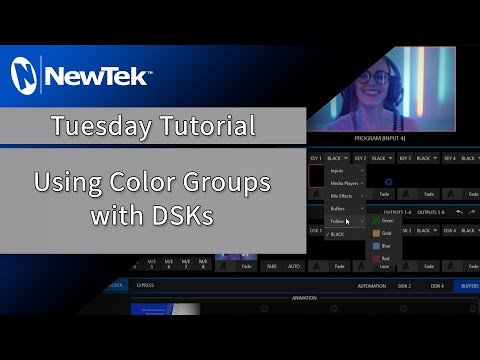 Tuesday Tutorial : Using Color Groups with DSKs
