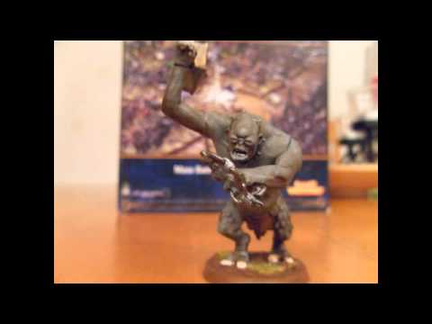 LOTR: painting the cave troll