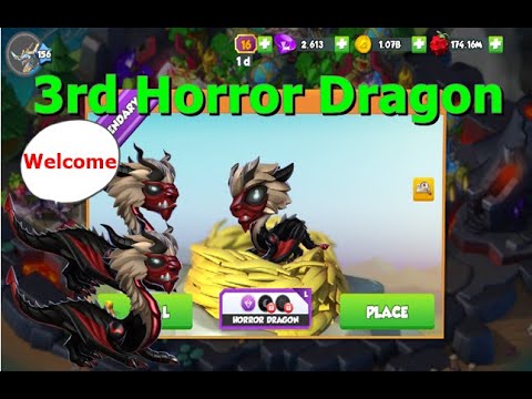 My 3rd Horror Dragon-Dragon Mania legends | Dragonmaster pass season 2 |  DML