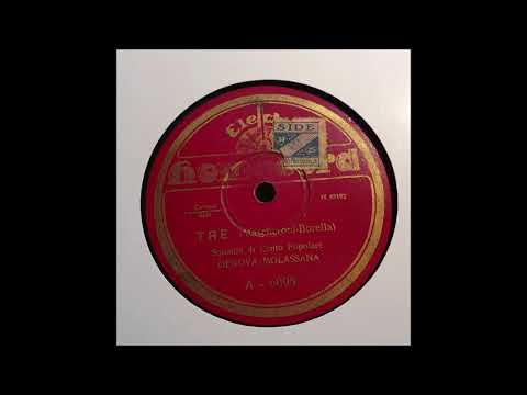 HOMOCORD A-6095 squadra di canto popolare genova molassana - tre