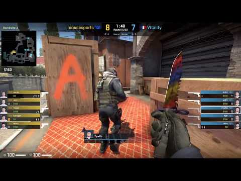 CS:GO POV Demo Vitality ZywOo (35/20) vs Mousesports (de_inferno)