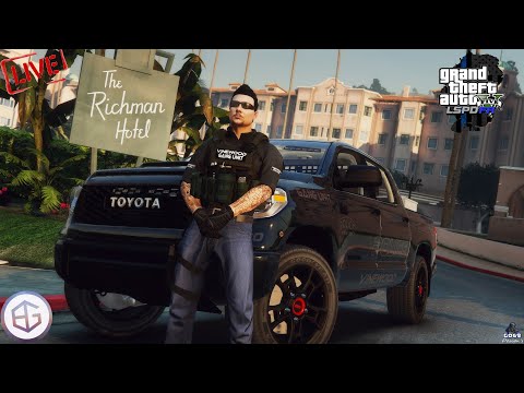 GTA5 | LSPDFR 0.4.7 | Gang Unit's New Tundra!! | LAG PATROL!!