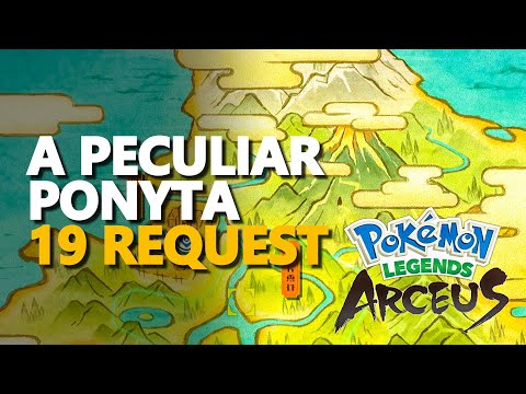A Peculiar Ponyta Pokemon Legends Arceus Request 19