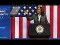 Vice President Kamala Harris drops the F-bomb during speech