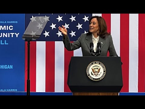 Vice President Kamala Harris drops the F-bomb during speech