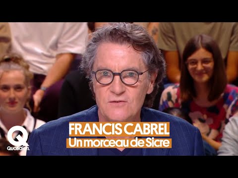 Francis Cabrel de retour avec "Un morceau de Sicre"