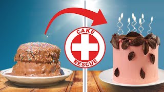 Cake Rescue MELTED frosting! From failed to nailed it | How To Cook That Ann Reardon