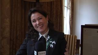 Sidse Babett Knudsen (Theresa Cullen in Westworld) conversation with PremiereFR, Nov 2016 video