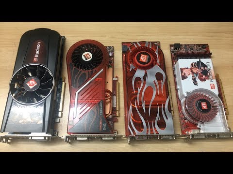 My old ATI Graphics Card Collection!