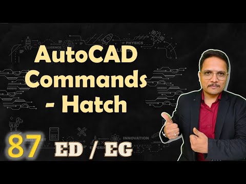 AutoCAD 7 Hatch AutoCAD Commands Engineering Drawing AutoCAD