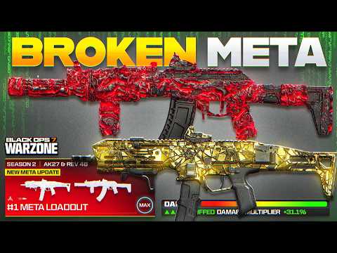 the *NEW* BEST WARZONE META LOADOUT after UPDATE! (Best REV 46 & AK27 Loadouts for WZ BO7)