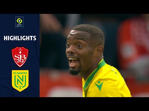 STADE BRESTOIS 29 - FC NANTES (1 - 1) - Highlights - (SB29 - FCN) / 2021-2022