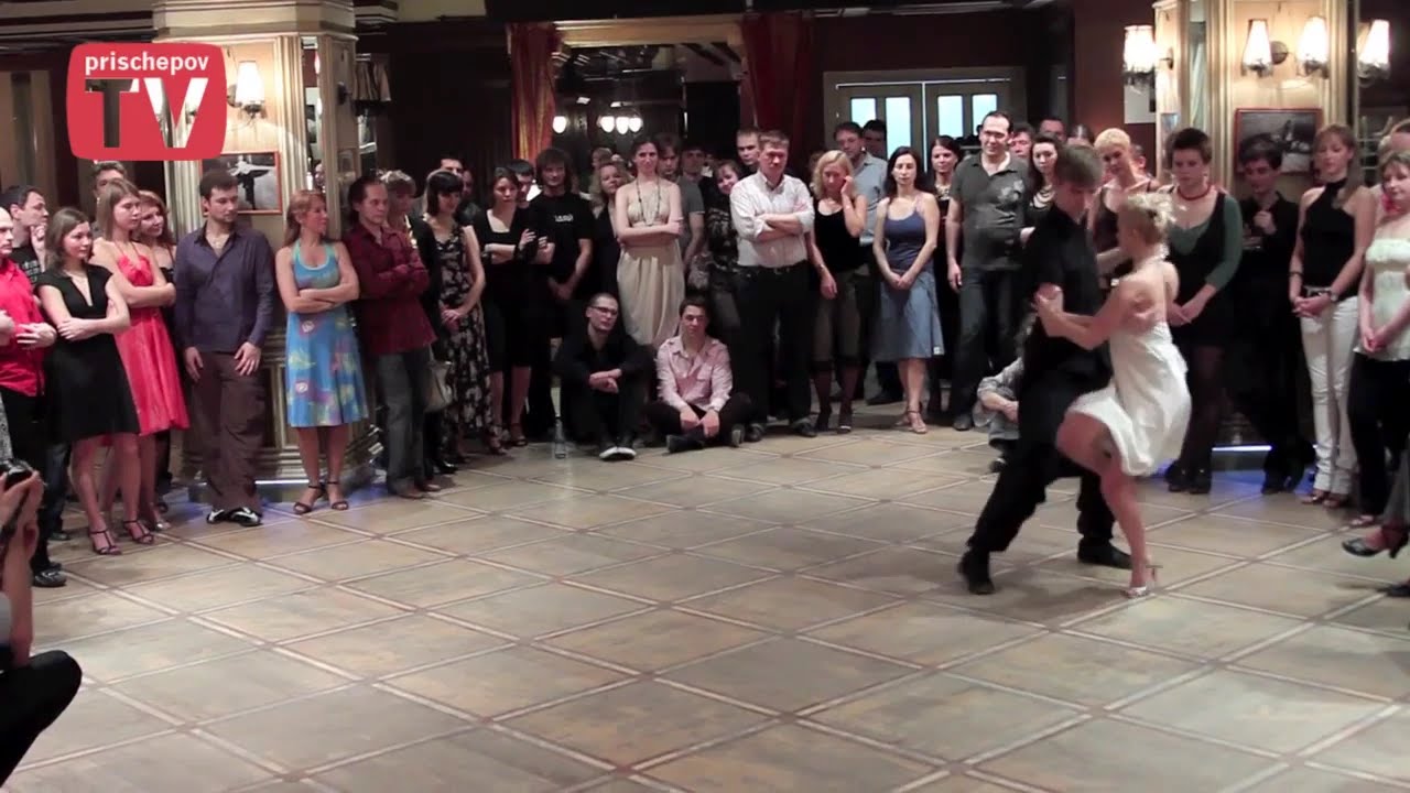 Vladimir Makhalov & Ekaterina Koptelova, Russia, Moscow, Milonga "Cherchez la femme", 20.12.2009(4)