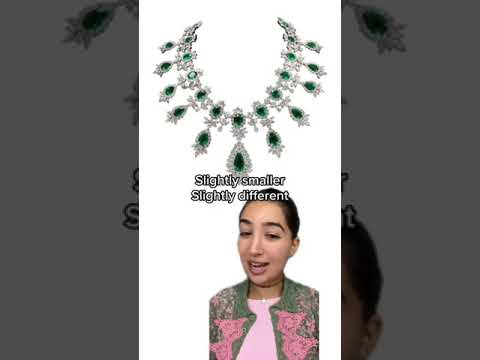 $1.2 MILLION #KylieJenner Emerald Necklace “Dupe”
