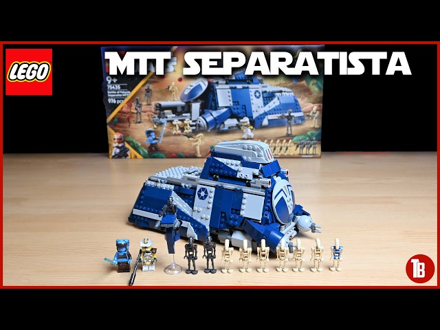 Vídeo relacionado con LEGO Star Wars 75435 MTT Separatista de la Batalla de Felucia - Juguete Interactivo con Speeder, 2 Minifiguras y 10 Figuras de Droides - Regalo para Niños de 9+ Años Fans de Las Guerras Clon