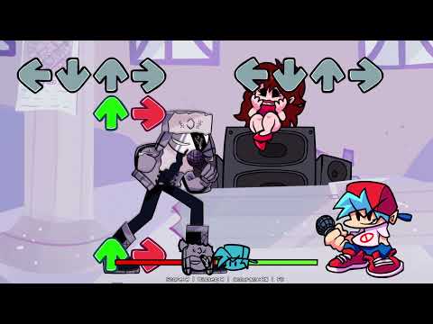 FNF vs Mid Fight Masses with Lyrics