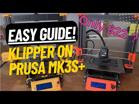 I put Klipper on a Prusa MK3S+ for $22 - Easy to Follow Guide!
