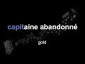 gold | capitaine abandonné | lyrics | paroles | letra |