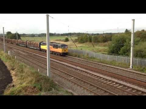 56087 screaming passed Winwick Junction
