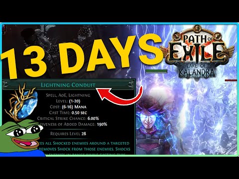 Lightning Conduit Elementalist Build Update | Path of Exile 3.19 Lake of Kalandra