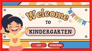 Get Ready for Kindergarten! Fun Learning Kindergarten Vocabulary for Kids!