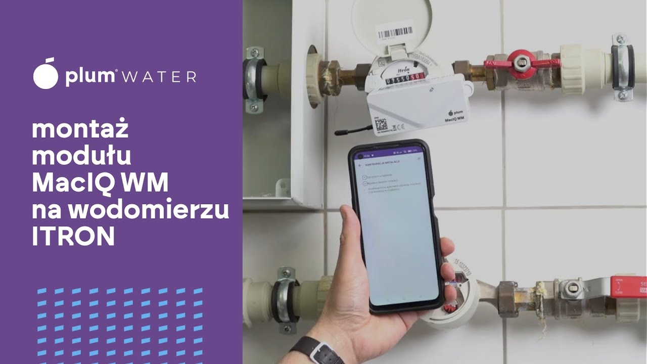 installing the MacIQ WM Module on an ITRON water meter