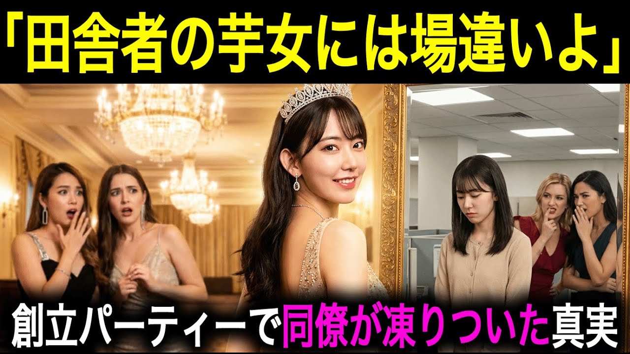 【衝撃】田舎者と笑われていた地味OLの正体が財閥令嬢だった…帝国ホテルで暴かれた真実に同僚が凍りつく【スカッとする話】