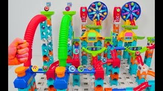 Vtech Long Marble Run Race ASMR | POP Tubes Combination
