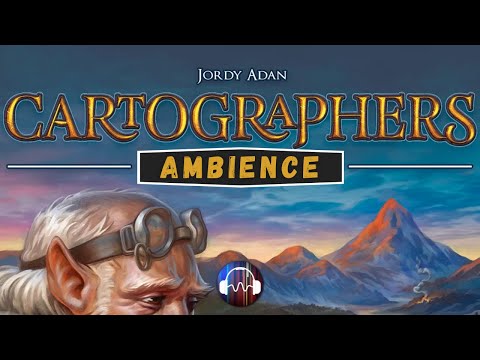 Cartographers Ambience | Board Game Illustration-Showcase with Game Scenes, Music and Sounds