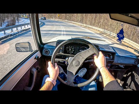 1990 Wartburg [1.3 58HP] |0-100| POV Test Drive #1571 Joe Black
