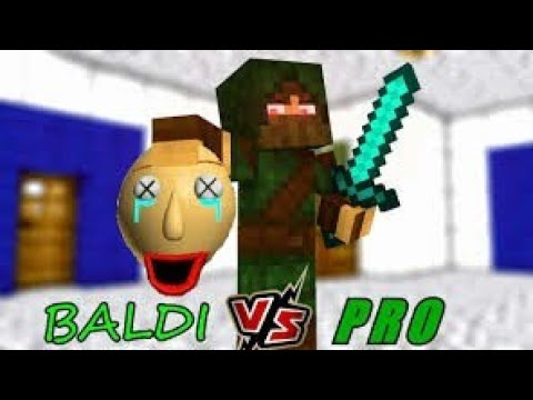 Monster School : BALDI'S BASICS CHALLENGE - Minecraft Animation