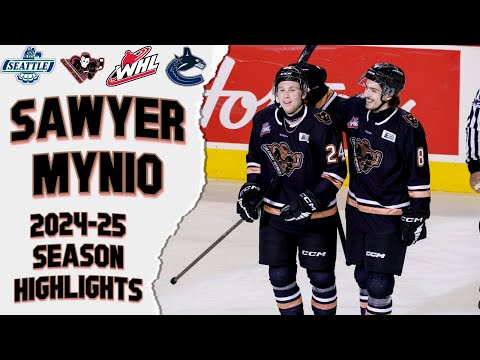 Sawyer Mynio 2024-25 Season Highlights | Seattle Thunderbirds, Calgary Hitmen