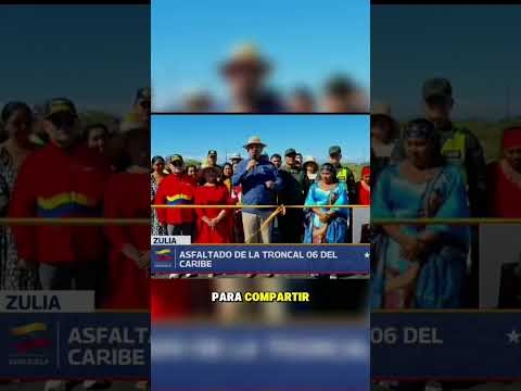 En el municipio Guajira del estado Zulia, el gobernador Luis Caldera #venezuela #navidad