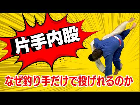 釣り手だけで投げる内股｜近藤隼斗選手が使うポイントを取る応用技術を解説