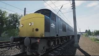 Train Sim World 6 British Rail, Class 45, Peak, East Coast Main Line, PS5 Gameplay