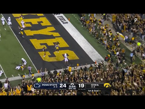 Kaden Wetjen Gives Iowa a ONE-POINT LEAD vs. Penn State | 10/18/25