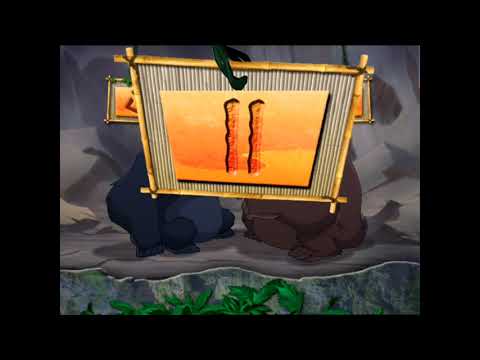Tarzan 2 UK DVD (2005) Gorilla Grumble Game