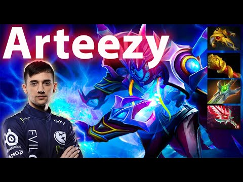 Arteezy | Arc Warden Safelane  911 GPM | Watch Dota2 Immortel players Gameplay.