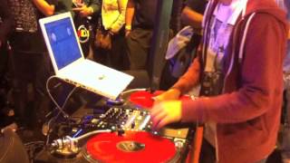 16 YEAR OLD DJ WRECK DOWN PERFORMING WITH SCRATCH LIVE AT BPM 2012