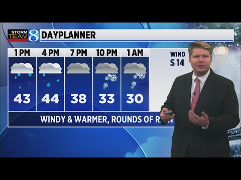 Storm Team 8 Forecast, Noon, 121825