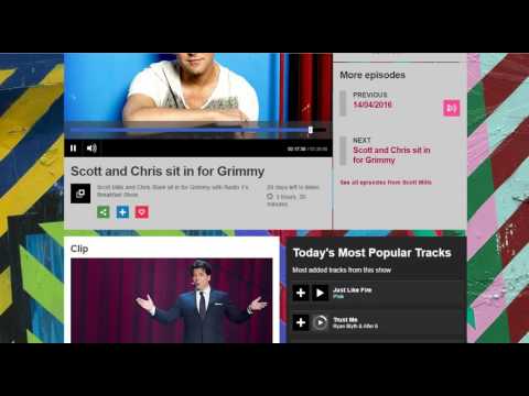 Ryan Blyth and After 6 Scot Mills Radio 1