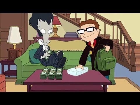 American Dad - Steve accidentally steals a brick of cocaine